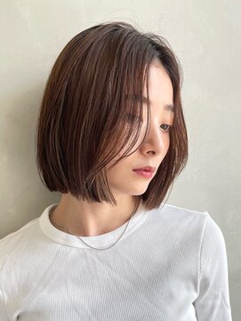 リバース バイ レオネ 南船場店(rebirth by Leone) 髪質改善との相性抜群！人気のタッセルボブ/大阪/心斎橋/南船場