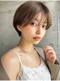 rileyナチュラルワンカールマッシュショート