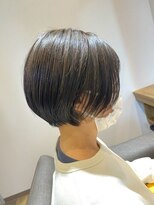 シー 浜松大平台店(She) ショートボブ ツヤ白髪染め 30代、40代、50代