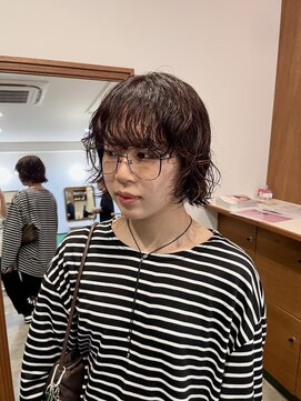 ロビー(LOBBY) orange brown