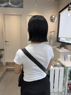 ロカ 表参道(loka) ボブ[表参道/ブリーチ/ハイライト]Mai