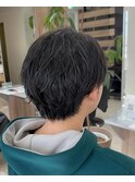 ショートナチュラルパーマニュアンスパーマ