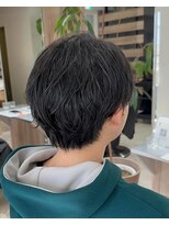 オリ 仙台(Oli)&nbsp;ショートナチュラルパーマニュアンスパーマ