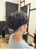 メンズ　ツイストスパイラルパーマ
