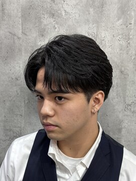 カルマヘア/カルマパーマ/コンマバング/毛流れ/毛流れヘア