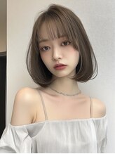 レア 渋谷(Le'a)&nbsp;【Ｌｅ’ａ】ボブ　グレージュカラー010