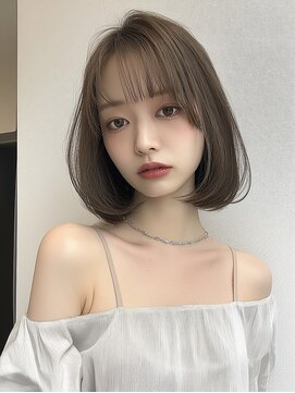 レア 渋谷(Le'a) 【Le’a】ボブ グレージュカラー010