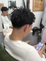 ザスーツブラザーズ(THE SUITS BROTHERS)&nbsp;MEN'SHAIRウルフカルマパーマメンズショートイージーパーマ