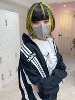 イェッカ パビル(YECCA pabil)&nbsp;イエローのデザインマッシュ