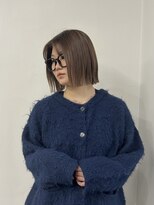 ハノン(Hanon)&nbsp;ボブ×グレージュ