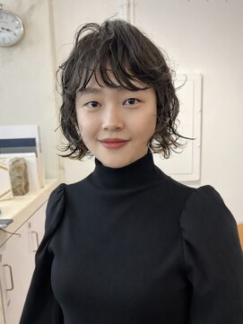 テルヴェ(Terve) ニュアンス似合わせ切りっぱなしボブパーマ