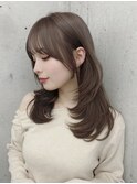 doft°艶髪/ブリーチなしカラー/アッシュグレージュ
