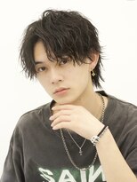 エイド 本店(aid)&nbsp;ソフトツイストパーママッシュウルフアップバングショート
