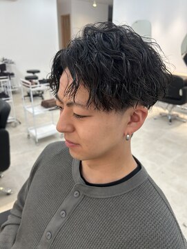 ソソ(soso.) MEN’S HAIR/ツイストパーマ/刈り上げツーブロック/木更津