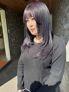 タグ(Tag) ラベンダーカラー×レイヤー