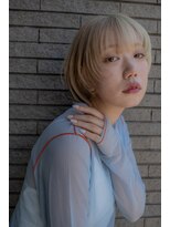 ヘアーラニッシュ 船橋店(hair Lanish)&nbsp;小顔にみせるマッシュショート／ツートンカラー/10代20代30代