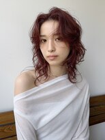 ロッカ(LOCCA)&nbsp;骨格ナチュラルタイプに似合うウルフパーマ