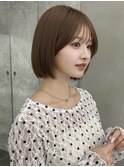 ★髪質改善/縮毛矯正/ミディアムレイヤー/酸性ストレート/大宮