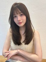 ユーフォリア 青山(Euphoria)&nbsp;20代30代 透明感ベージュ×大人ふんわりレイヤー