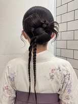 ファミーユ(Fameu)&nbsp;卒業式タイトヘアアレンジ/fameu HINA