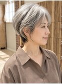 【81.お手入れとドライヤー時間の短縮◎ショートボブ】