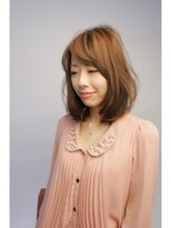 ナチュラルなんだけどどこかフェミニンなふんわりボブ☆