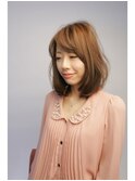ナチュラルなんだけどどこかフェミニンなふんわりボブ☆