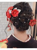 袴ヘアアレンジ
