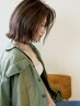 【サラサラ美髪】カット＋根元ストレート＋トリートメント