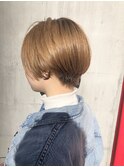 【Devellope.】 千葉担当 ハンサムショート ブリーチカラー