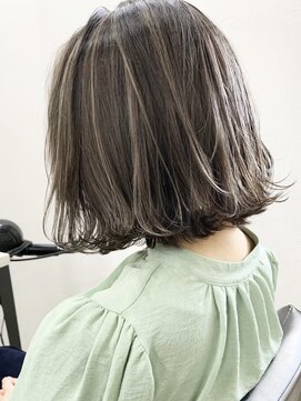 キラ 渋谷(KILLA) ハイライト白髪ぼかしハイライトバレイヤージュインナーカラー