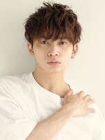 エンタク 新宿(enntaku)&nbsp;マロンベージュ/Aライン/かきあげ/くすみカラー[新宿駅西口]