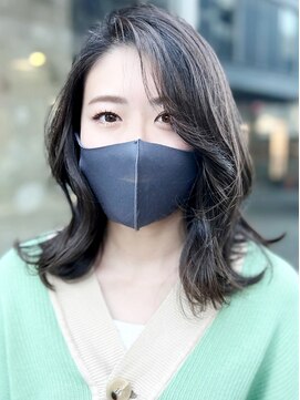 ガレリアエレガンテ 名駅店(GALLARIA Elegante) 【GALLARIA長谷川美妃】好感度高め暗め透明感カラー×くびれヘア