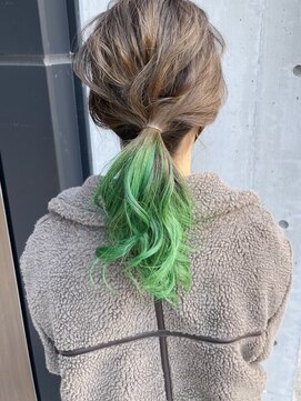 アイリー 名古屋(A/LEE) 裾グリーン