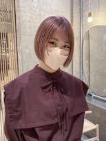 オーレント(AULENT)&nbsp;ミニボブ×ピンクベージュ