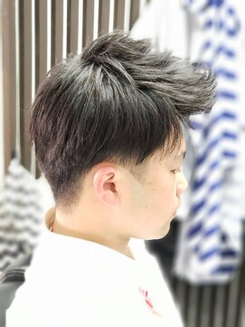 ウル(ulu) メンズツーブロックスタイル