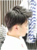 メンズツーブロックスタイル