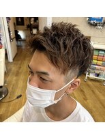 美容室 グラン ブルー&nbsp;ツイストパーマ/アップバング