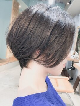 ヘアアンドライフ エジェリデイズ(hair&life egerie days) ヘアドネーションでハンサムショート