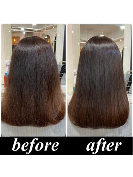 ウィル ボッサ 御茶ノ水 神保町(WILL bossa) 【美髪整形】異次元の髪質改善☆シルク酸性ストレート前髪