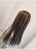 グレージュハイライト