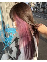 フロップニク(FLOPNIK)&nbsp;色落ちまでキレイ！！◎モーブインナーカラー◎