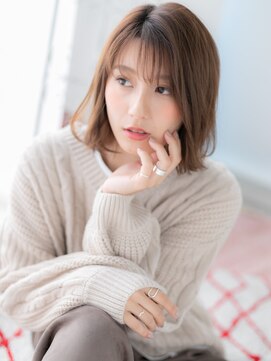 ドクターズサロン LAB 小山店 シースルーバングで愛されツヤ髪ミディg小山20代30代40代