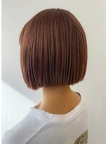 ヘアーワークス ヘルム 渋谷店(HAIR WORKS HELM)&nbsp;オレンジベージュ