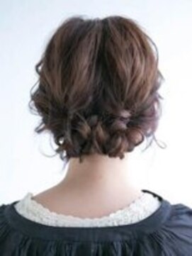 アース 川崎店(HAIR&MAKE EARTH) シンプル_シニヨン_アレンジ_セット_アップ_髪質改善