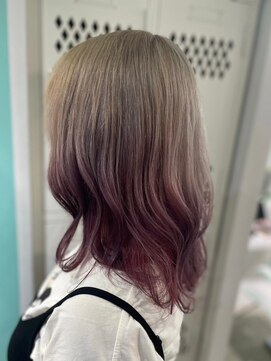マティーナ ヘアー 池袋(Matina hair) 【グラデーションパープル♪】20代30代40代