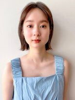 ラフ フロム ガーデン(Laf from GARDEN)&nbsp;大人柔らかボブ/ピンクベージュ