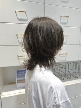 ビーハイブ 一番町店 アヴェダ(BEHIVE) ワンカールのウルフヘア