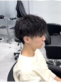 【曽我尾真生】ツイストスパイラル/メンズパーマ/マッシュパーマ
