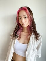 ニュート(Neut )&nbsp;フェースフレーミングピンク/ケアブリーチデザインカラー/名古屋